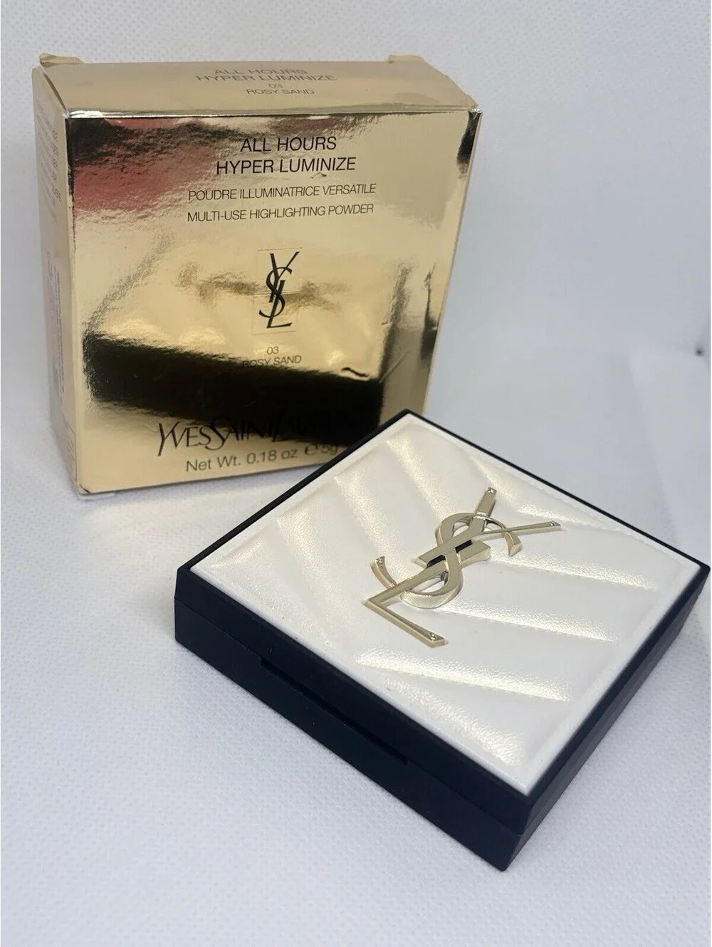 Yves Saint Laurent Hyper Luminize Highlighter #03 ROSY SAND NIB 100% AUTHENTIC